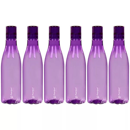 1000ml Throttle Round Water Bottle - Set of 6