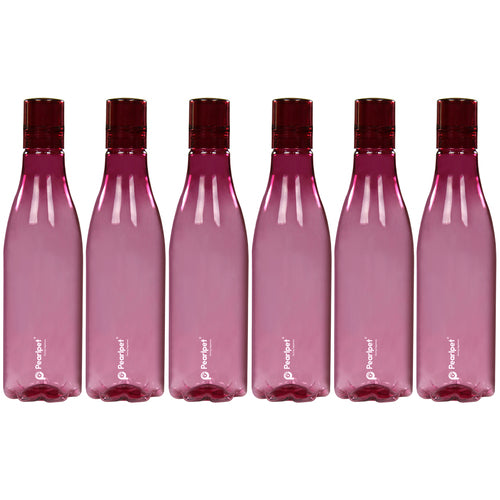 1000ml Throttle Round Water Bottle - Set of 6