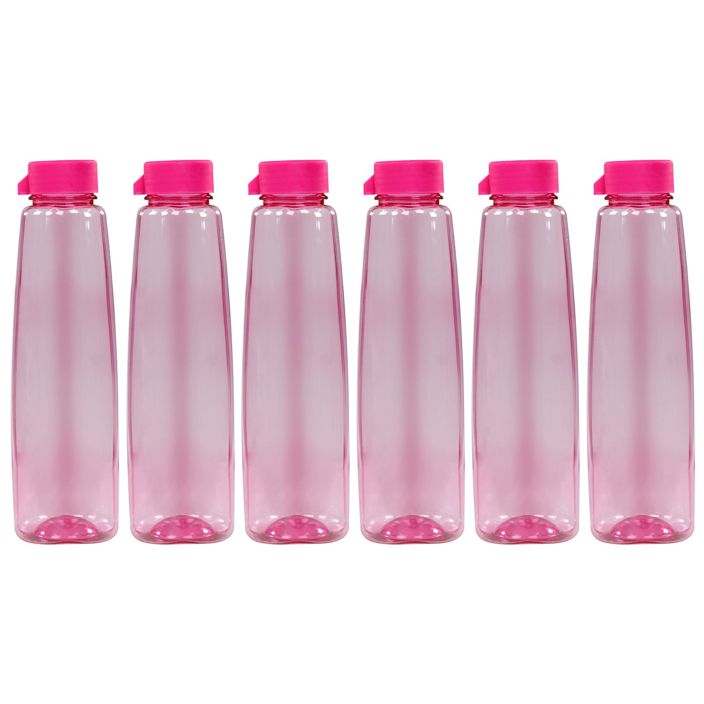 Kohinoor BPA-free Plastic Water Bottle Set of 6 Pcs, Each 1000ml
