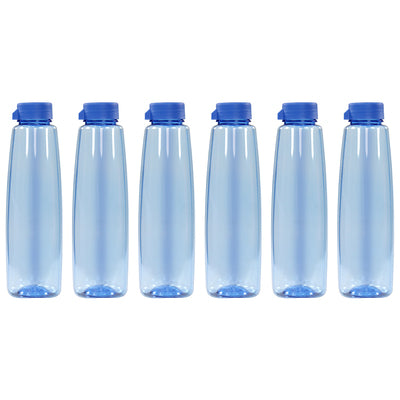 Kohinoor BPA-free Plastic Water Bottle Set of 6 Pcs, Each 1000ml