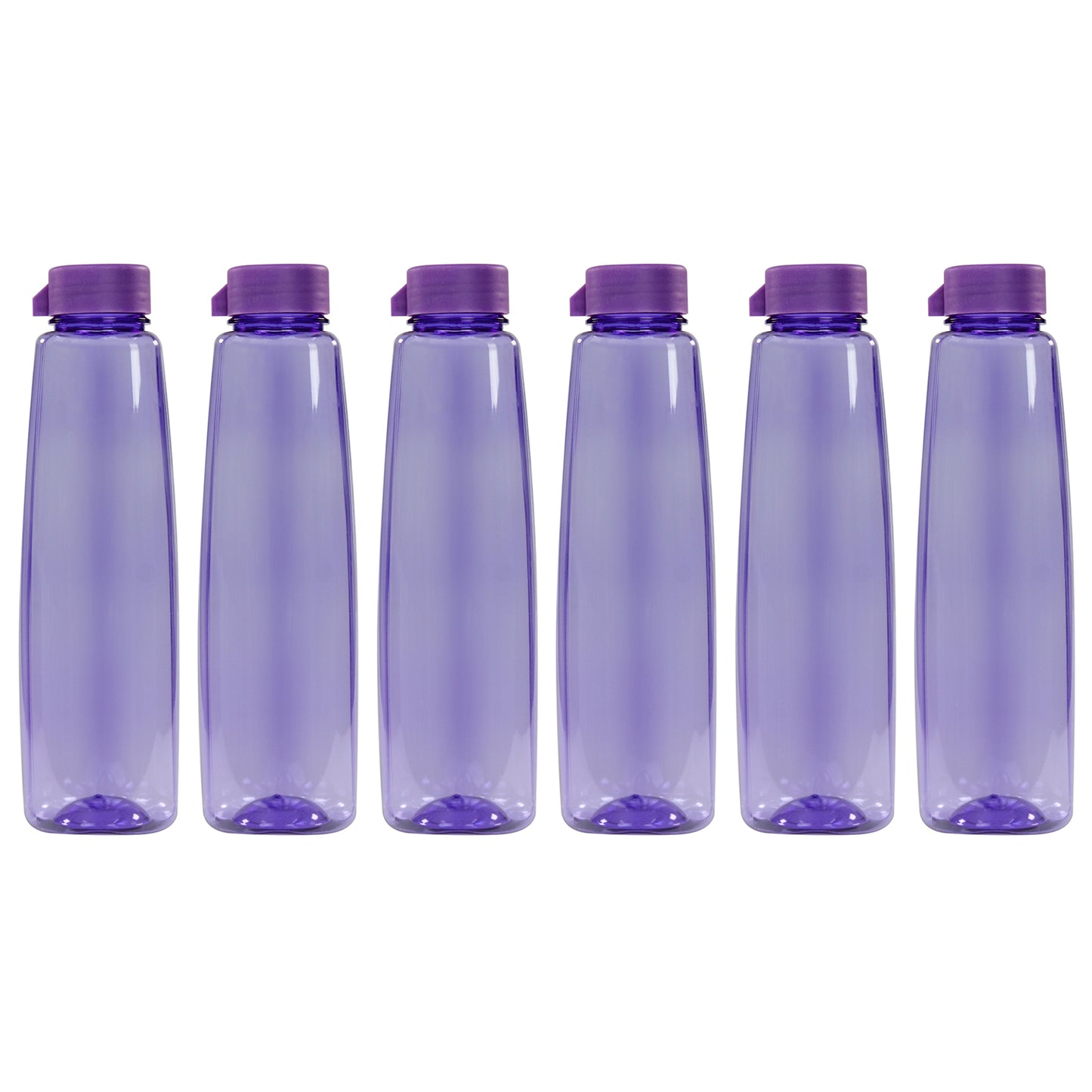 Kohinoor BPA-free Plastic Water Bottle Set of 6 Pcs, Each 1000ml