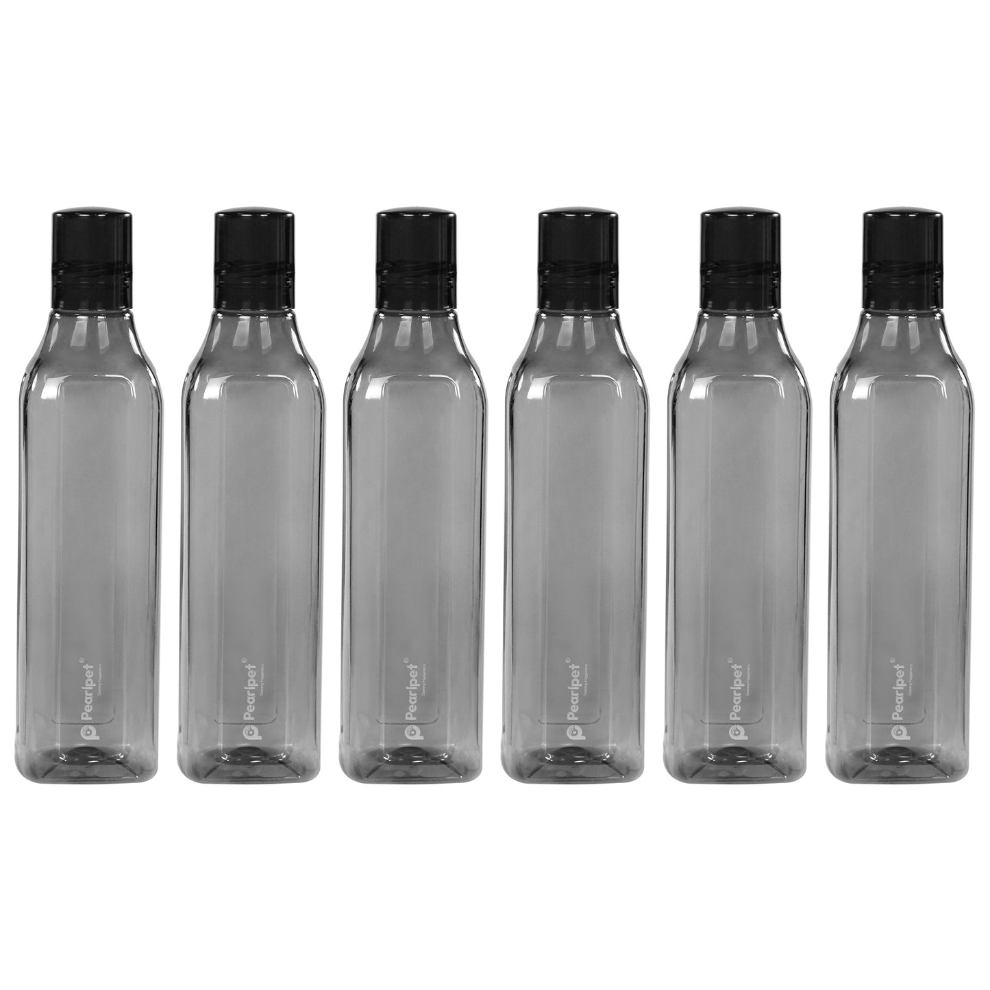 1000ml Cubic Square Bottle - Set of 6