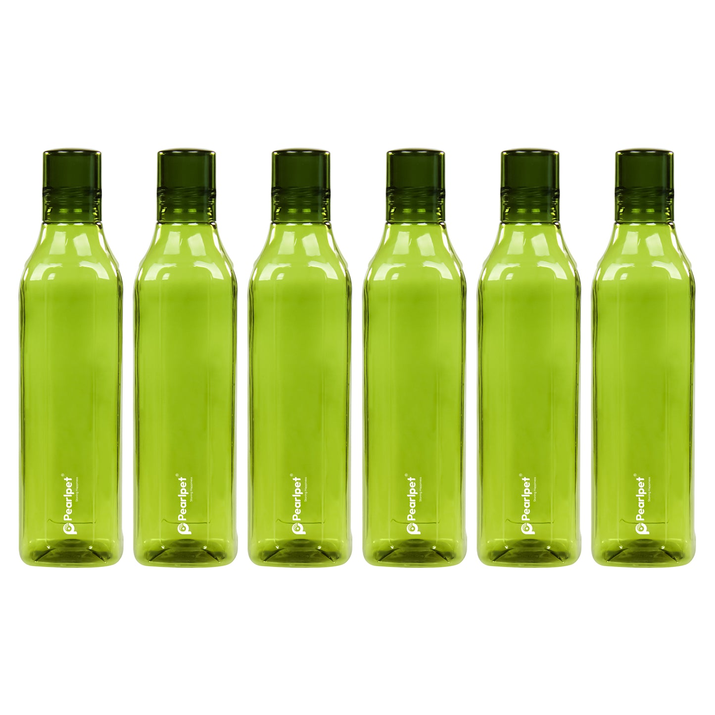 1000ml Cubic Square Bottle - Set of 6