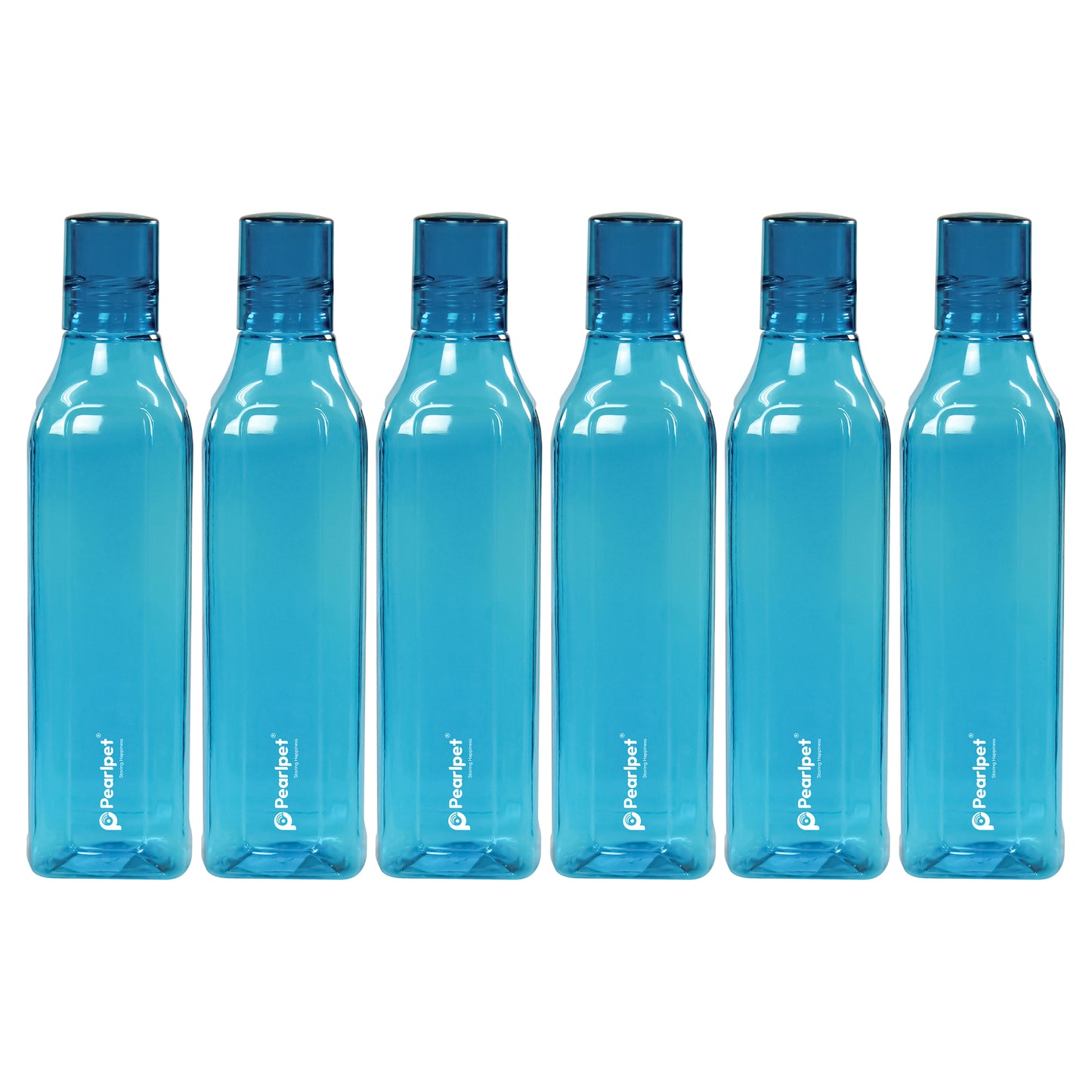 1000ml Cubic Square Bottle - Set of 6