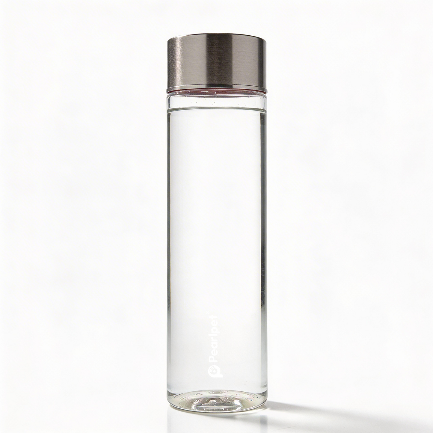 Transparent water bottle |Premium pet water bottle with steel cap |1 piece |1000ml