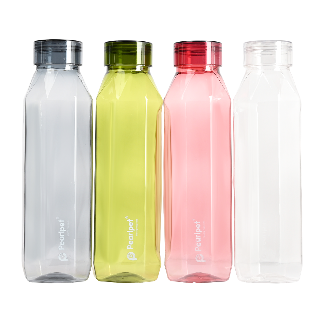 650ml Diamond Bottle - Assorted - Set of 4