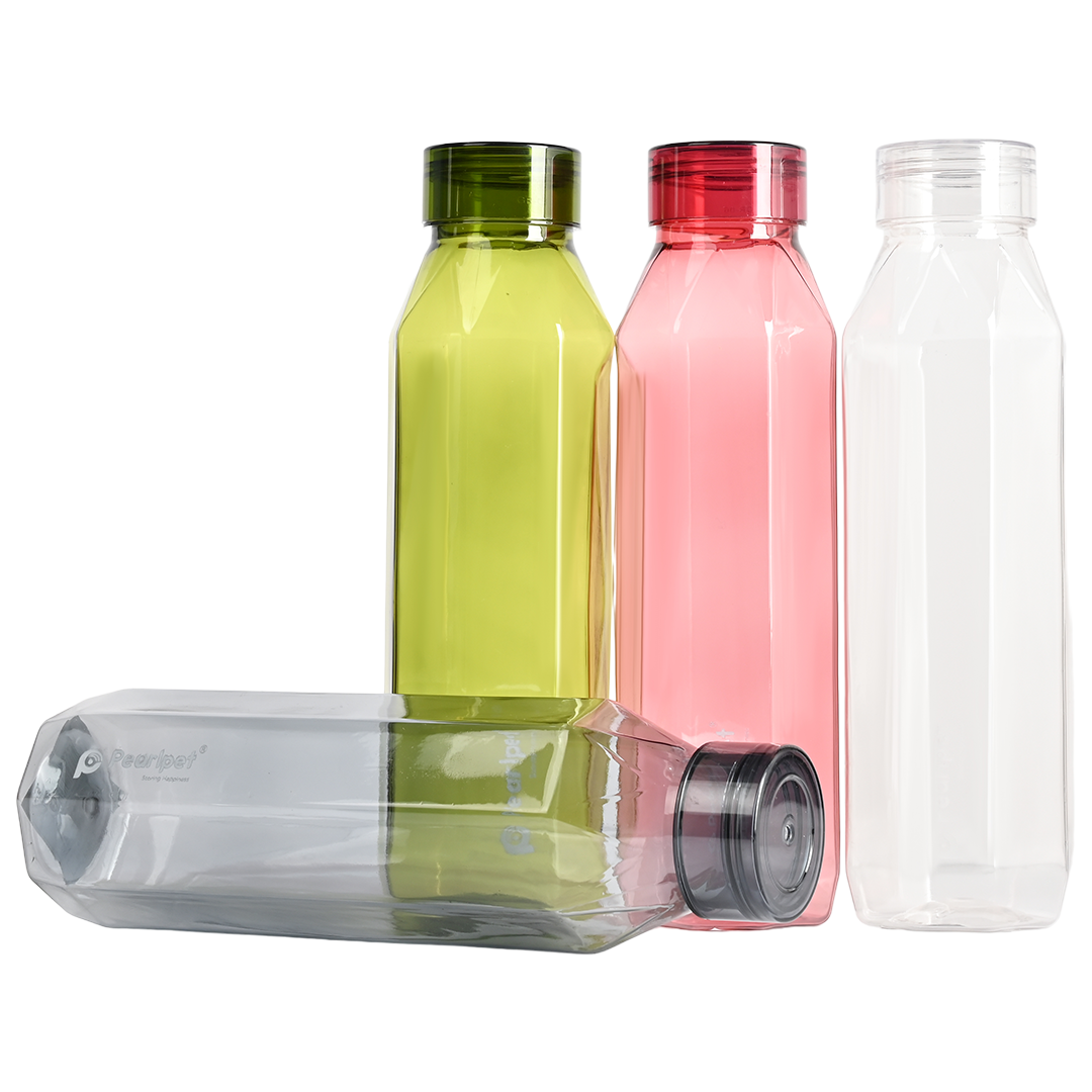 650ml Diamond Bottle - Assorted - Set of 4