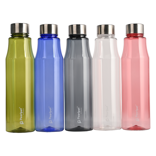 750ml Ellie Round Bottle Stainless Steel Cap - Assorted - Set of 5