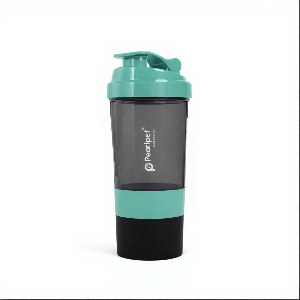 TRI-X Shaker Bottle 500ML – Protein Shaker with Compartment