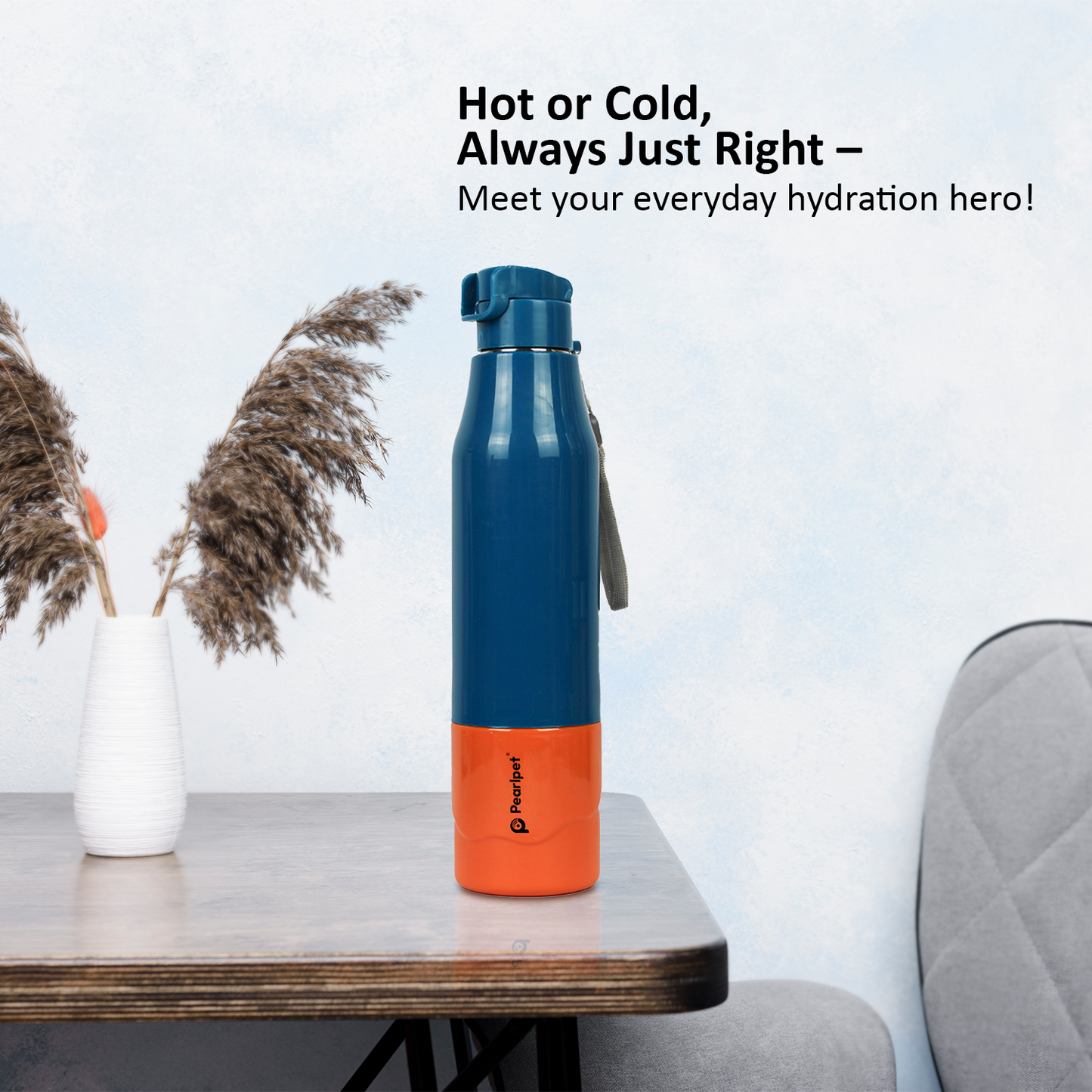 Pearlpet LEO Insulated Water Bottle 900ml Thermoware bottle