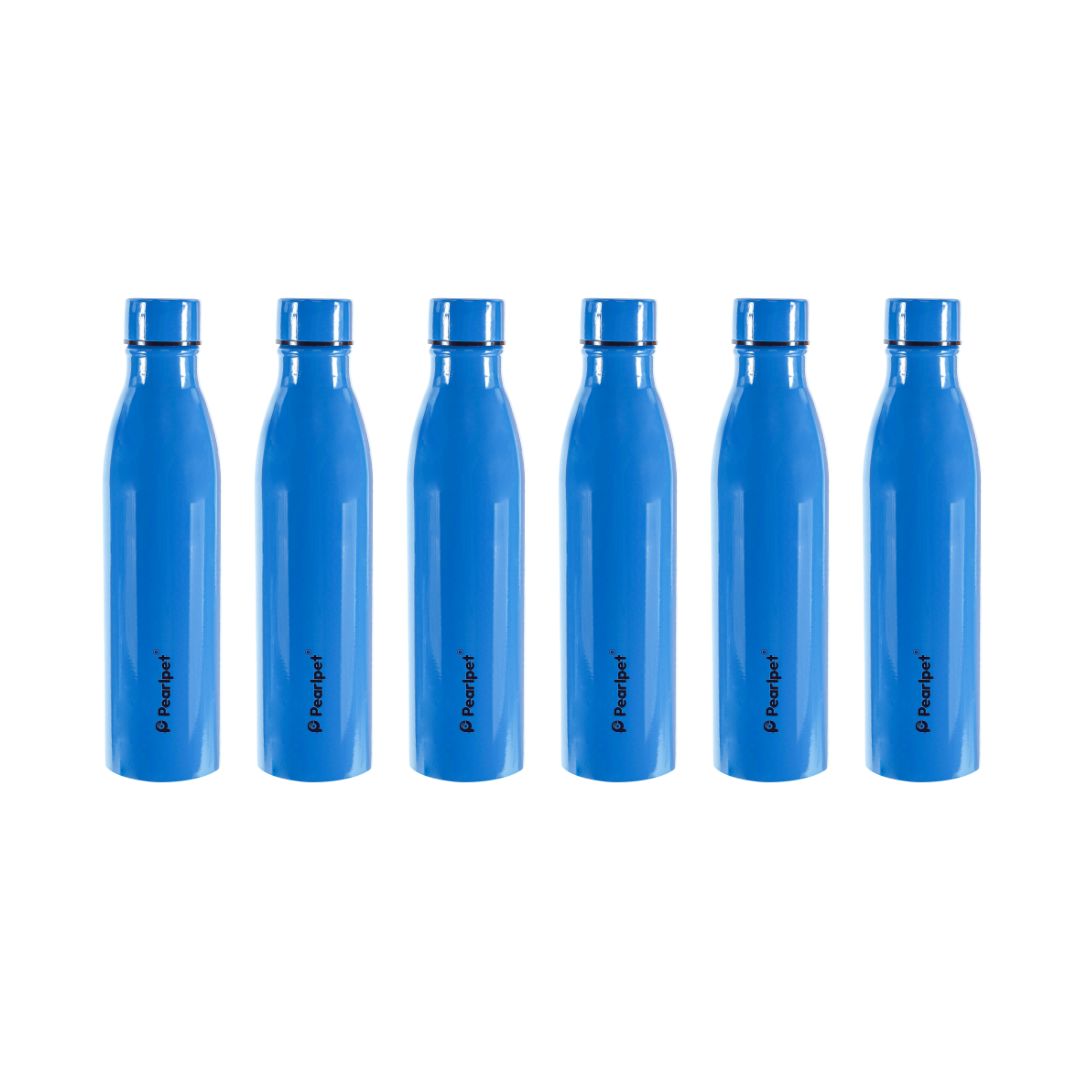 1000ml Swiss Stainless Steel Single wall water bottle| Leakproof| Durable| Pack of 1, 4 and 6