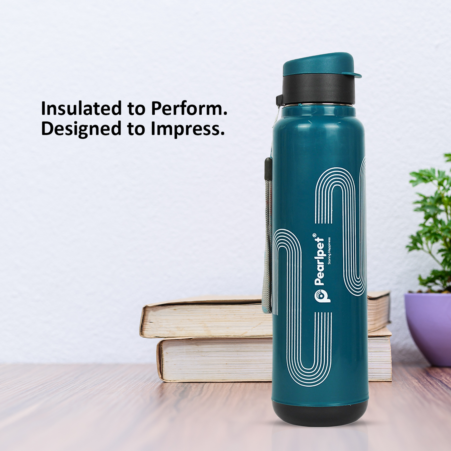 Pearlpet SPRINT Insulated Water Bottle 900ml Thermoware bottle