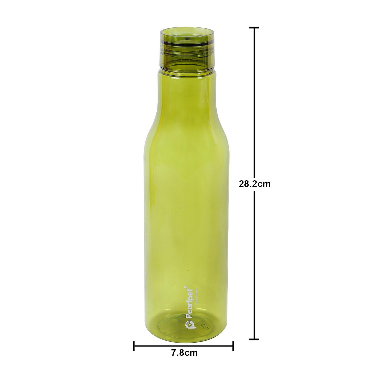1000ml Finley Round Water Bottle Assorted (Multicolor) - Set of 5