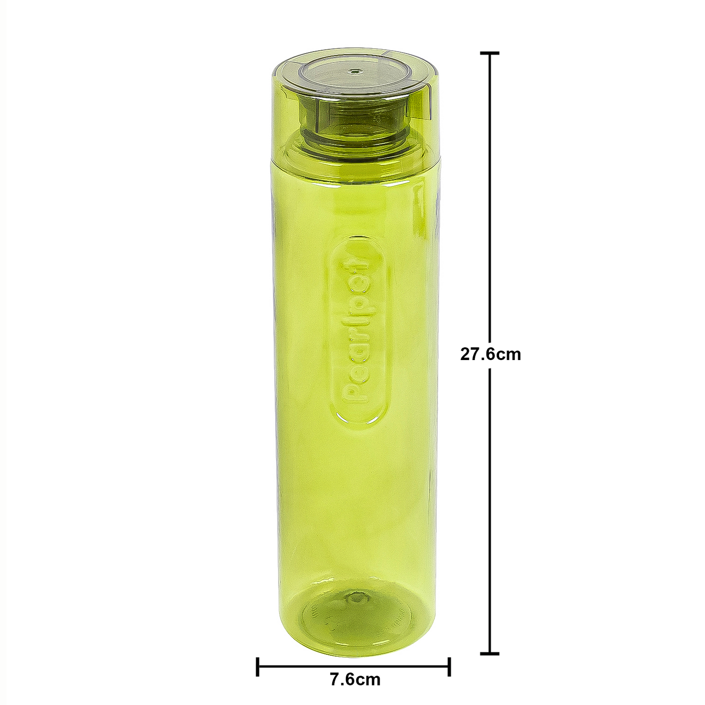 1000ml Amaya Round Water Bottle Assorted (Multicolor) - Set of 6