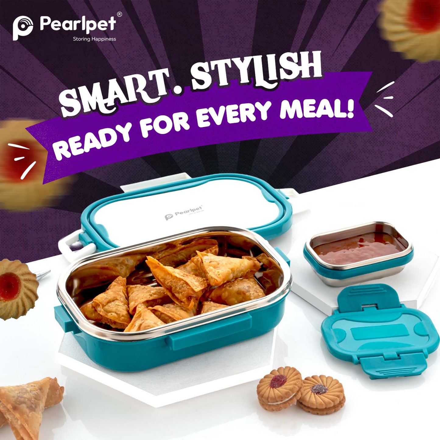 STANLEY Kids Lunch Box | Insulated & Leak-Proof Tiffin with Spoon & Fork | Pack of 1