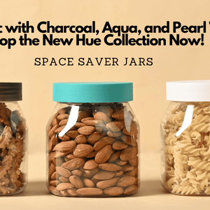 Space Saver Square Jars