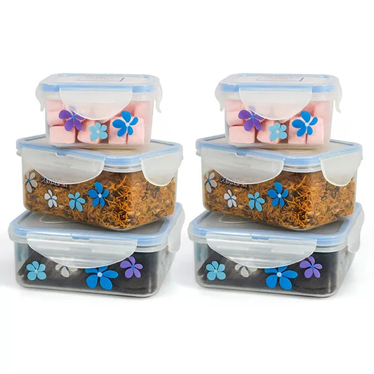 Microwave Safe Storage Set of 6 - Pearlpet