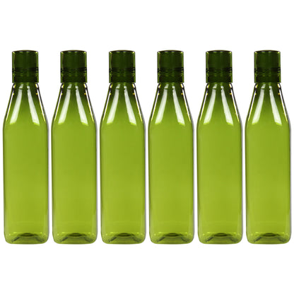 Congo BPA-free Plastic Water Bottle Set of 6 Pcs, Each 1000ml