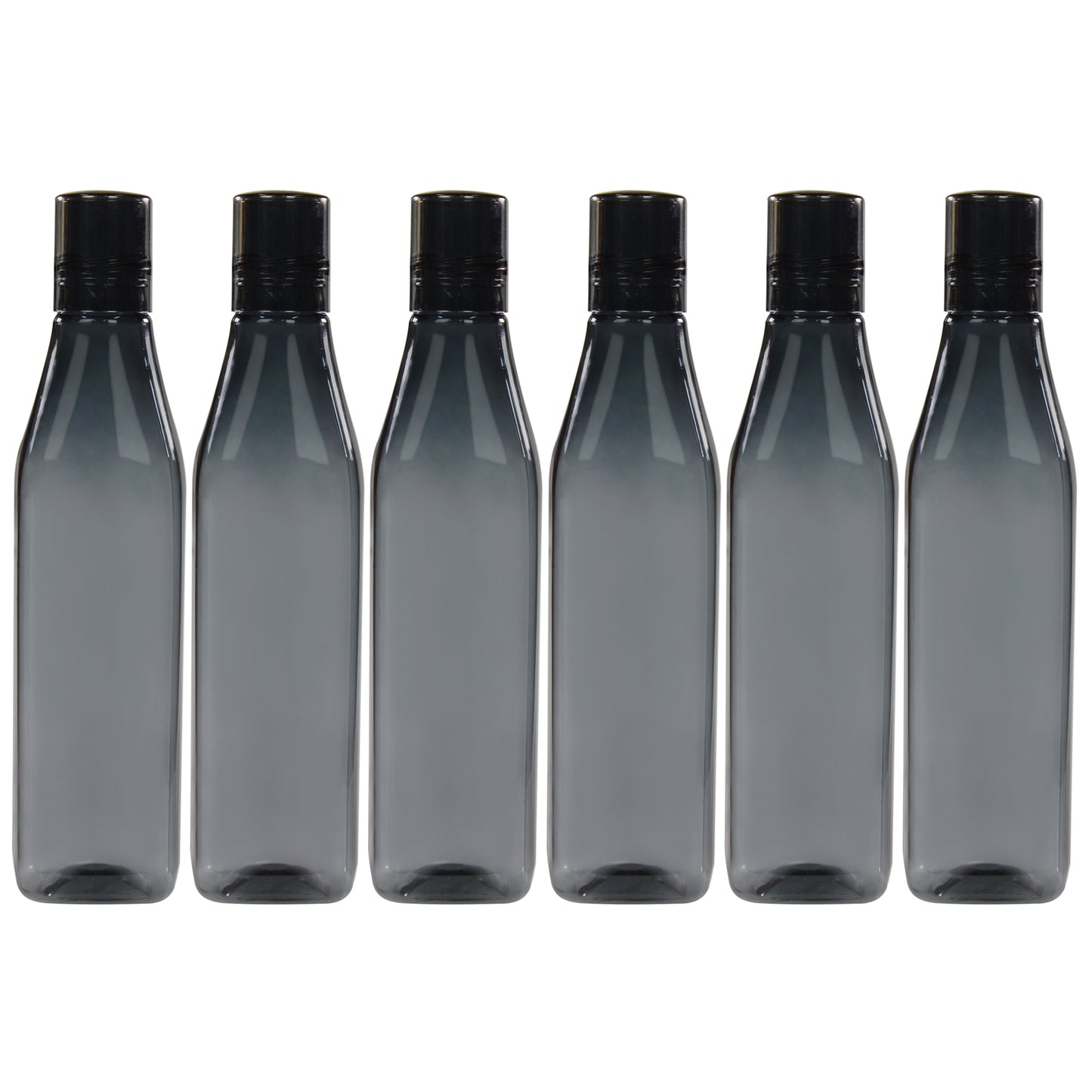 Congo BPA-free Plastic Water Bottle Set of 6 Pcs, Each 1000ml