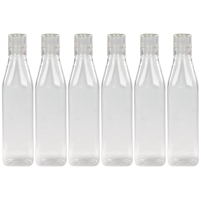 Congo BPA-free Plastic Water Bottle Set of 6 Pcs, Each 1000ml