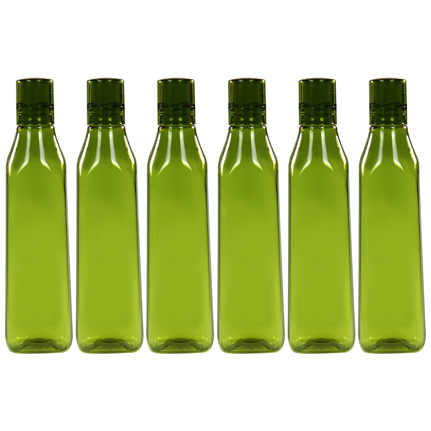 Panama BPA-free Plastic Water Bottle Set of 6 Pcs, Each 1000ml
