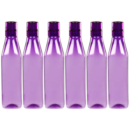 Congo BPA-free Plastic Water Bottle Set of 6 Pcs, Each 1000ml