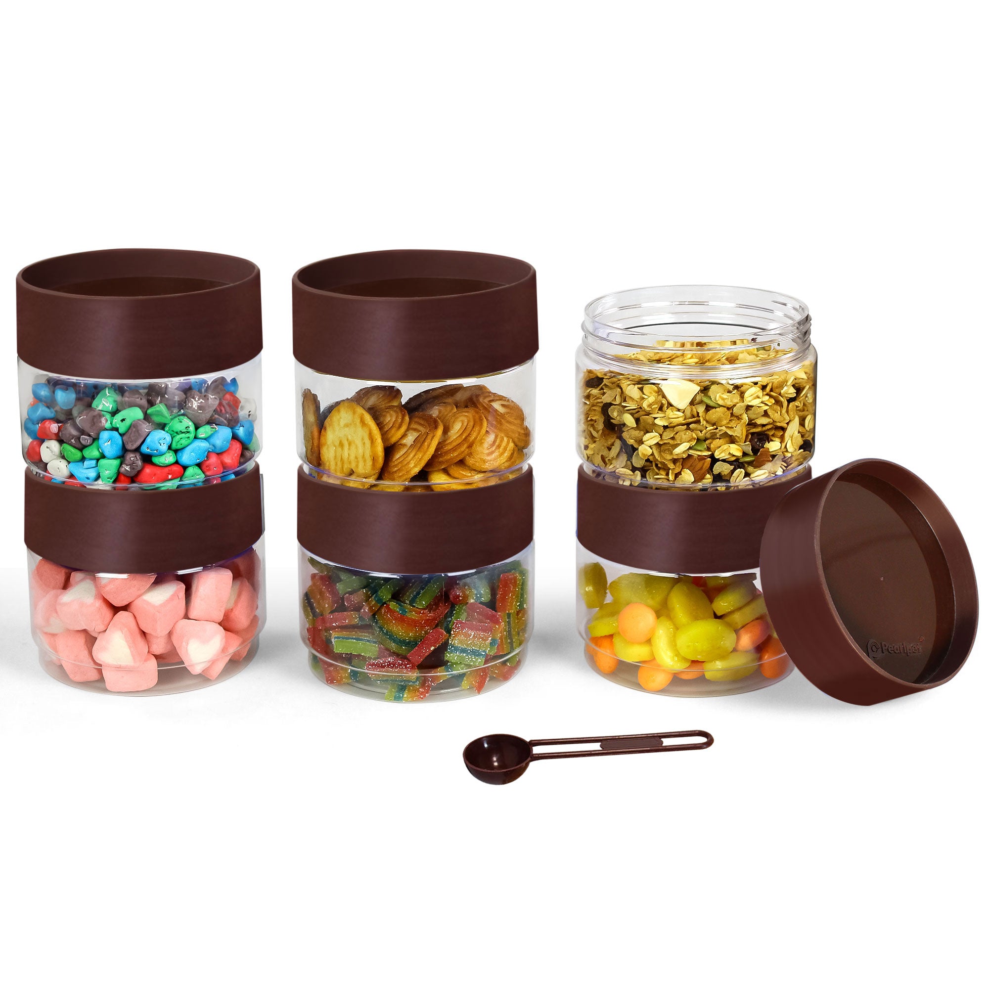 Small Sample Jars Stackable ModEdge Stacking Jars – Pearlpet