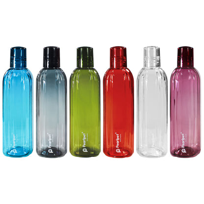 Ren- BPA-free Plastic Water Bottle Set of 6 Pcs, Each 500ml, Assorted Multicolor