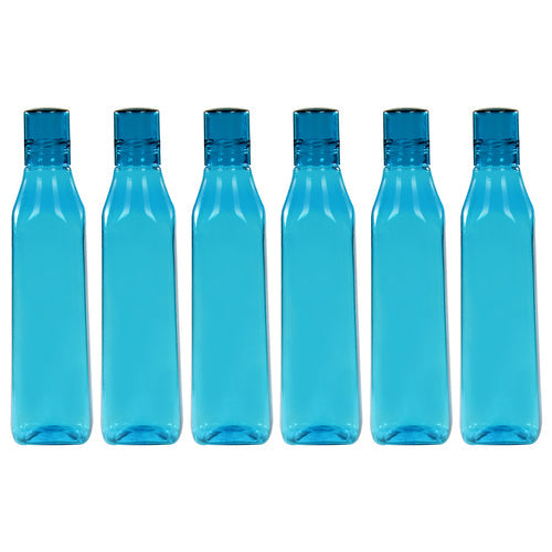 Panama BPA-free Plastic Water Bottle Set of 6 Pcs, Each 1000ml