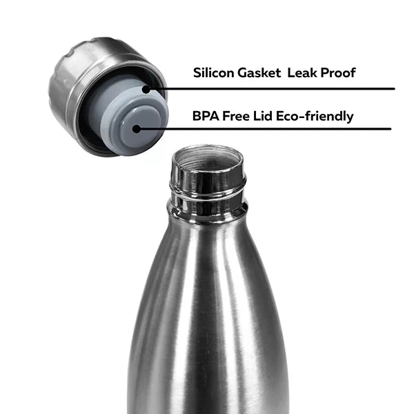 Stainless Steel Insulated double wall 1000 ml Water Bottle - Pearlpet