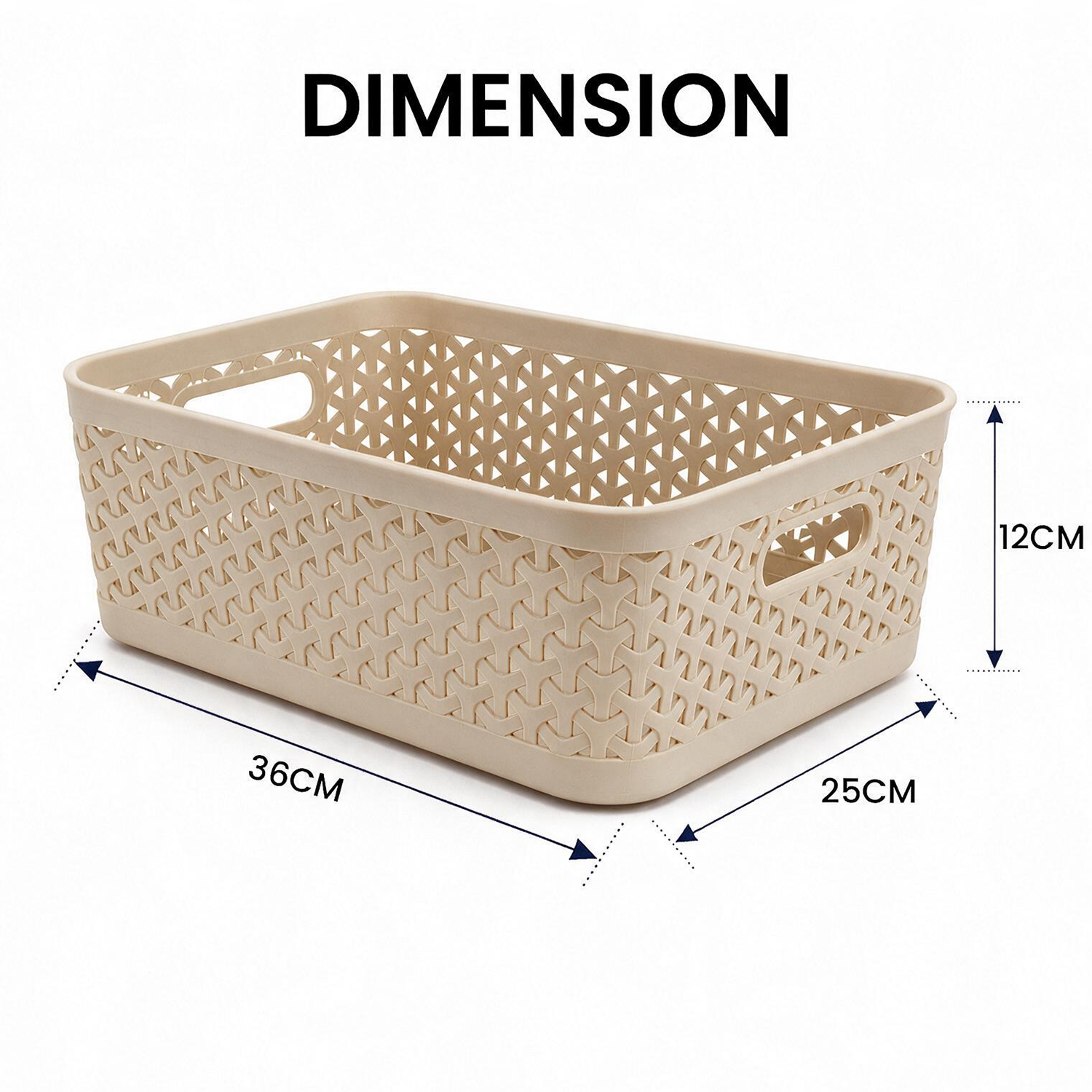 Pearlpet Everyday Basket Pack of 3 – Smart organisation for every corner of your home — view 37