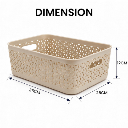 Pearlpet Everyday Basket Pack of 3 – Smart organisation for every corner of your home — view 37