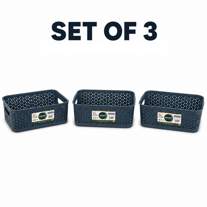 Pearlpet Everyday Basket Pack of 3 – Smart organisation for every corner of your home — view 33