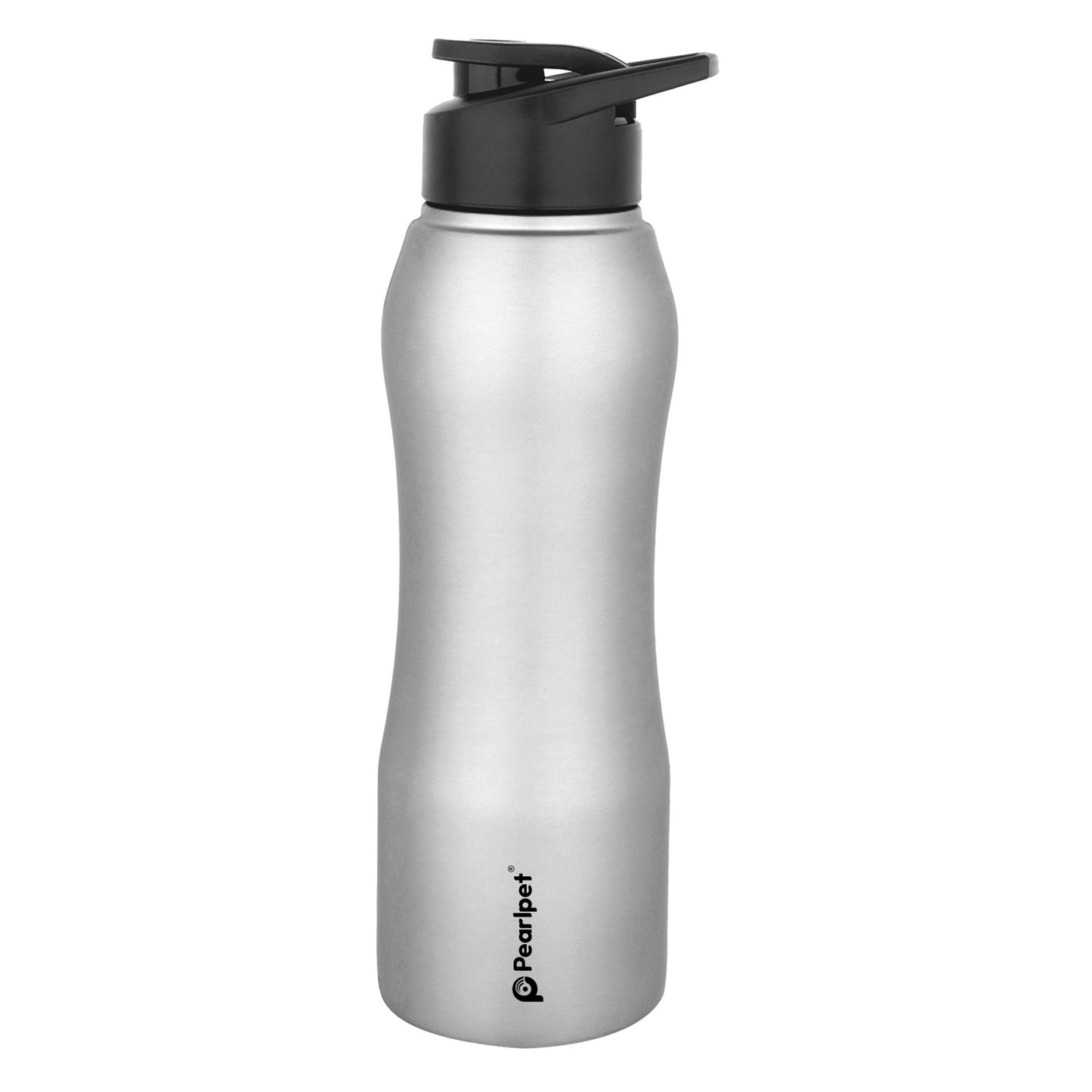 PEARLPET 750 ml, S90 Stainless Steel, Sportskool Slim Steel Water Bottle