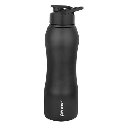 PEARLPET 750 ml, S90 Stainless Steel, Sportskool Slim Steel Water Bottle