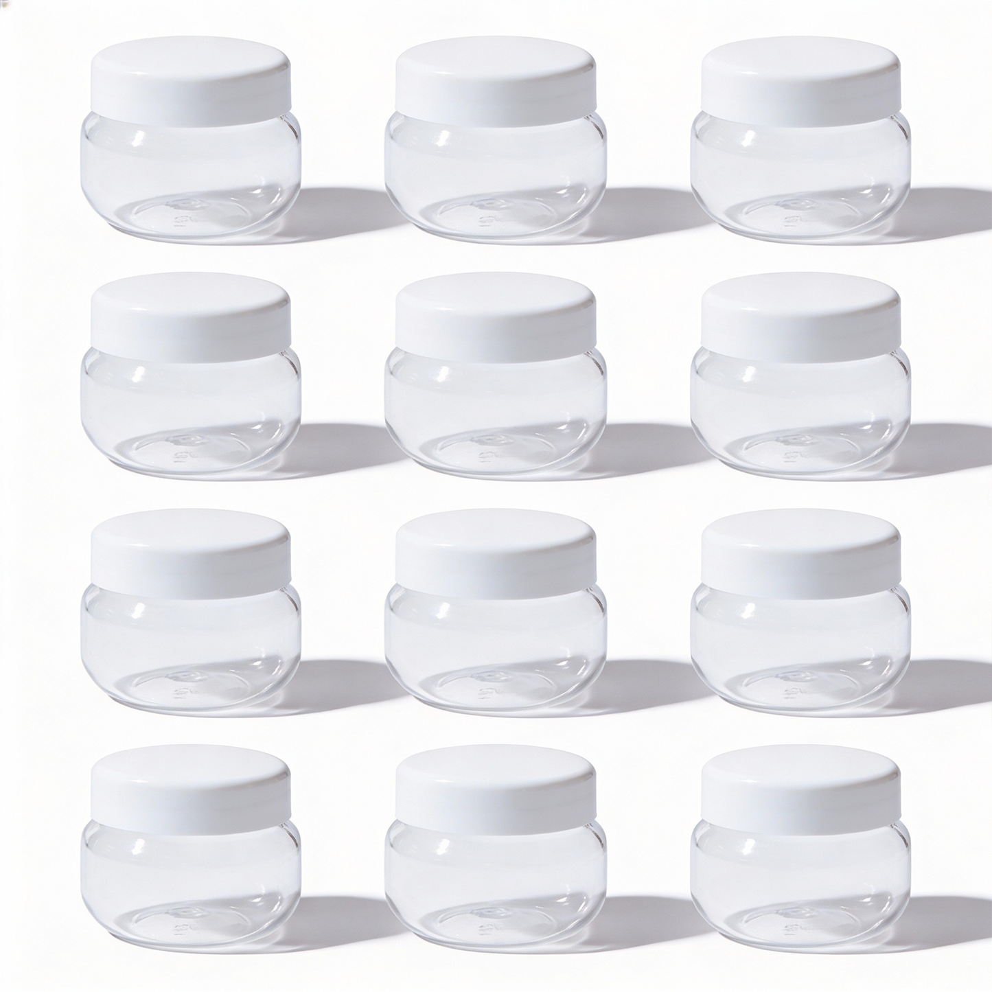 Dibbi Round jars - White