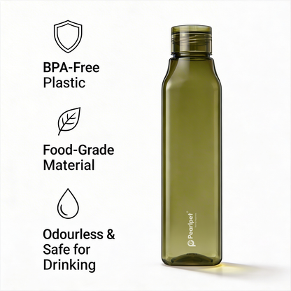 1000ml Nova Square Water Bottle - Set of 6