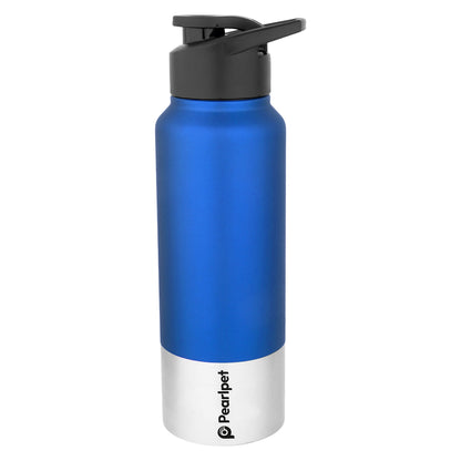 Sportskool Round Stainless Steel Single Wall Water Bottle 1pc, 750ml