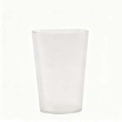 Cuba Glasses | Set of 6 | Unbreakable Frosted Drinking Glasses | BPA-Free & Durable