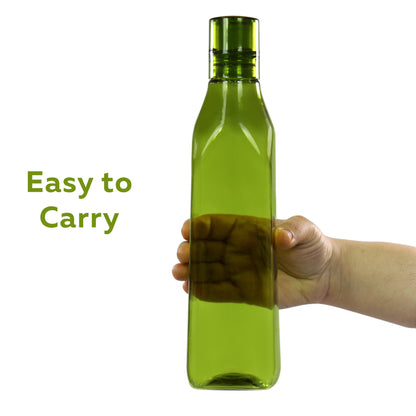 Panama BPA-free Plastic Water Bottle Set of 6 Pcs, Each 1000ml