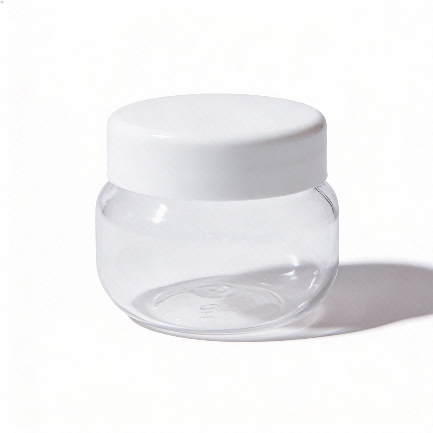 Dibbi Round jars - White 30g (Pack of 12 and 24)