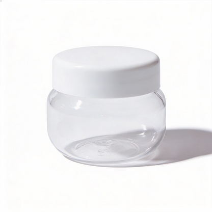 Dibbi Round jars - White 30g (Pack of 12 and 24)