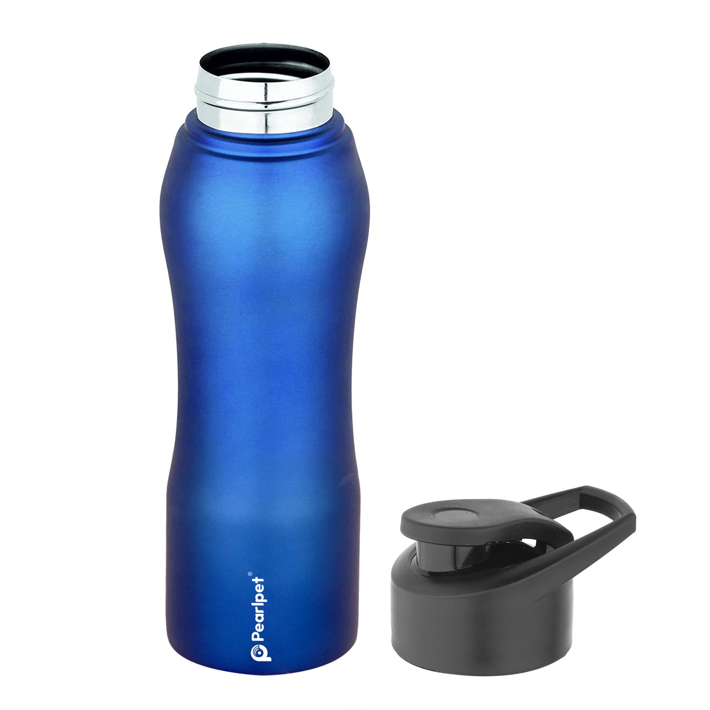 PEARLPET 750 ml, S90 Stainless Steel, Sportskool Slim Steel Water Bottle