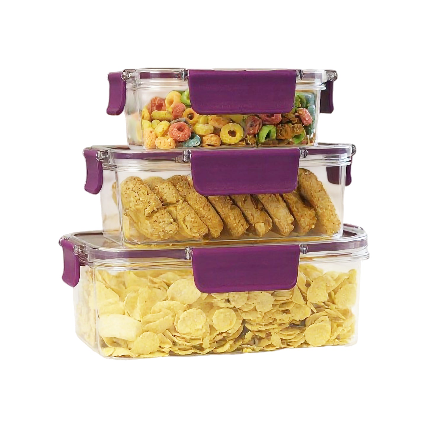 Luxe Seal - Gift set | SET OF 3 PCS|Unbreakable PET Jars