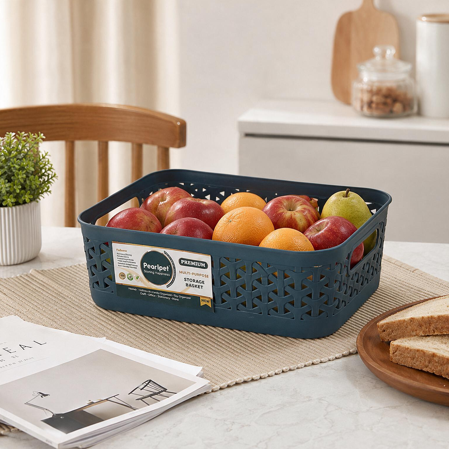 Pearlpet Everyday Basket Pack of 3 – Smart organisation for every corner of your home — view 21