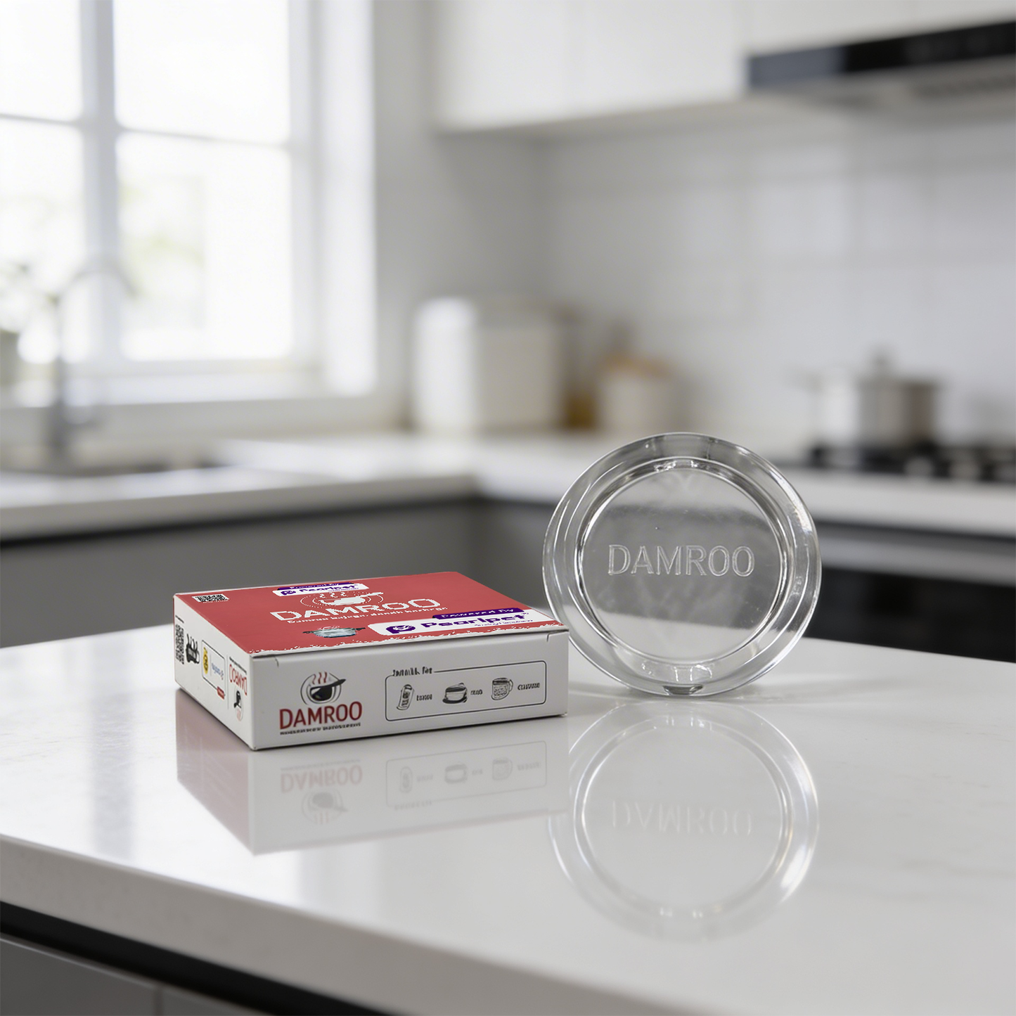 Damroo Smart Glass Milk Boiler with Boil Alert | Spill-Proof, Heat Resistant Glass Pot