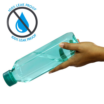 Topaz BPA-free Plastic Water Bottle Set of 6 Pcs, Each 1000ml