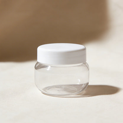Dibbi Round jars - White 30g (Pack of 12 and 24)