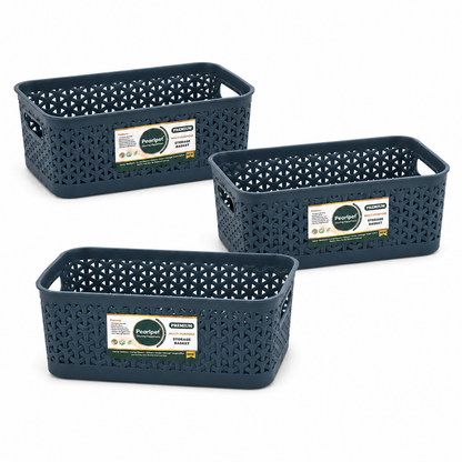 Pearlpet Everyday Basket Pack of 3 – Smart organisation for every corner of your home — view 12
