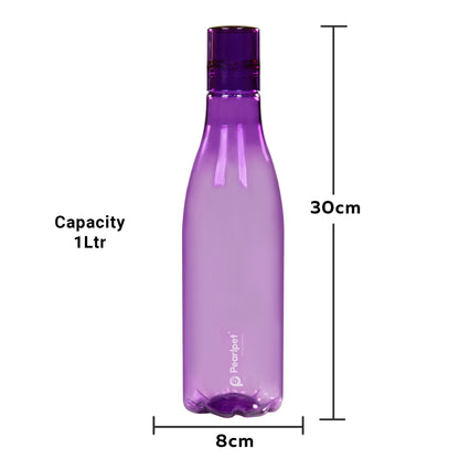 1000ml Throttle Round Water Bottle - Set of 6